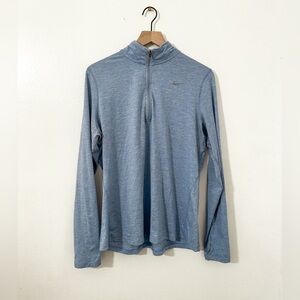 Women’s Nike DRI-FIT Pullover XL Blue Running Top